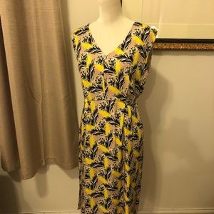 JCREW long flowered dress